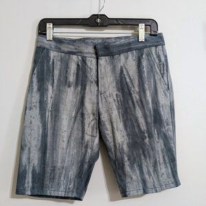 Kelly Wearstler Black Tie Dye Bermuda Shorts